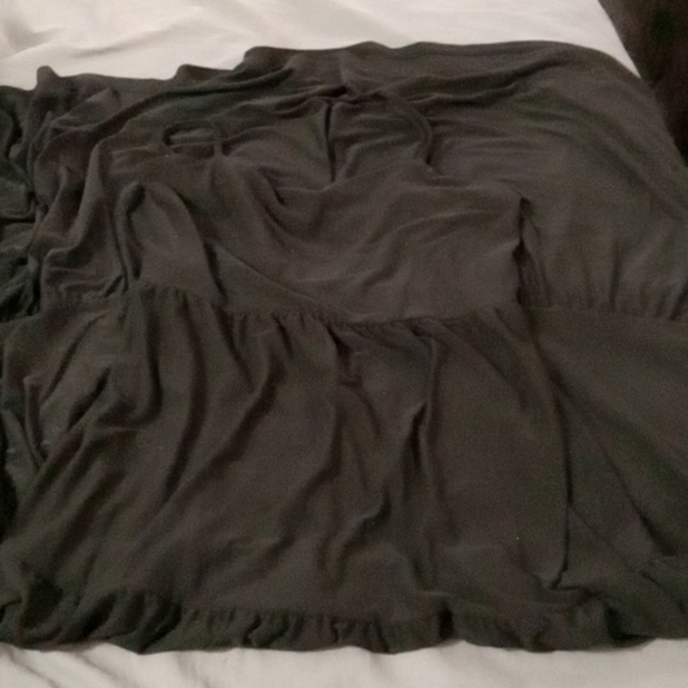 Black Spaghetti Strap Maxi Dress